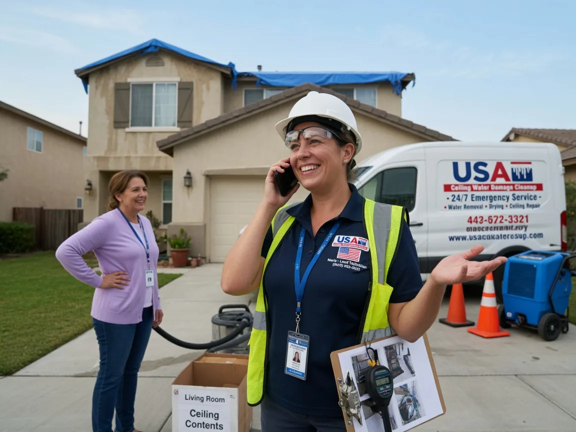 Ceiling Water Damage Restoration Wanette, OK FAQs