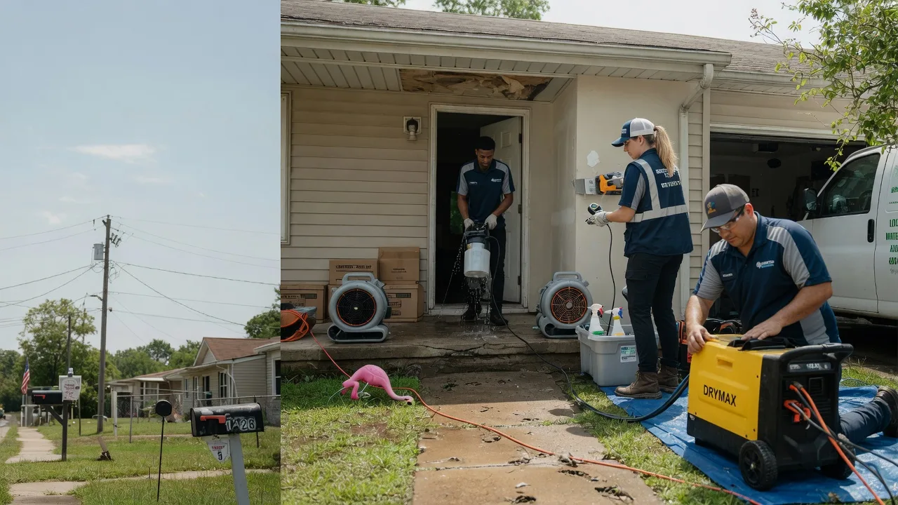 Storm Damage Water Removal in Wanette, OK near me